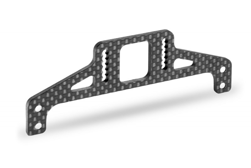 XRAY 373051 - X1\'20 Graphite Rear Wing Mount 2.5mm
