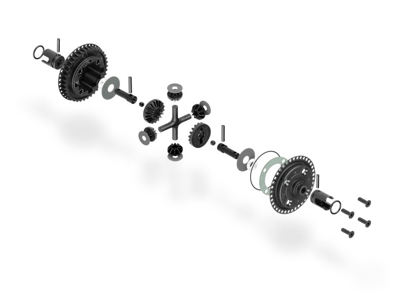 X4 BB Gear Differential FOR UNI Bulkheads - SET