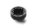 XRAY 324955-G - Composite Gear Differential Case With Pulley 53T - LCG - Narrow - Graphite