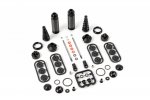 XRAY 358210 XT9 Rear Shock Absorbers + Boots Complete Set (2)