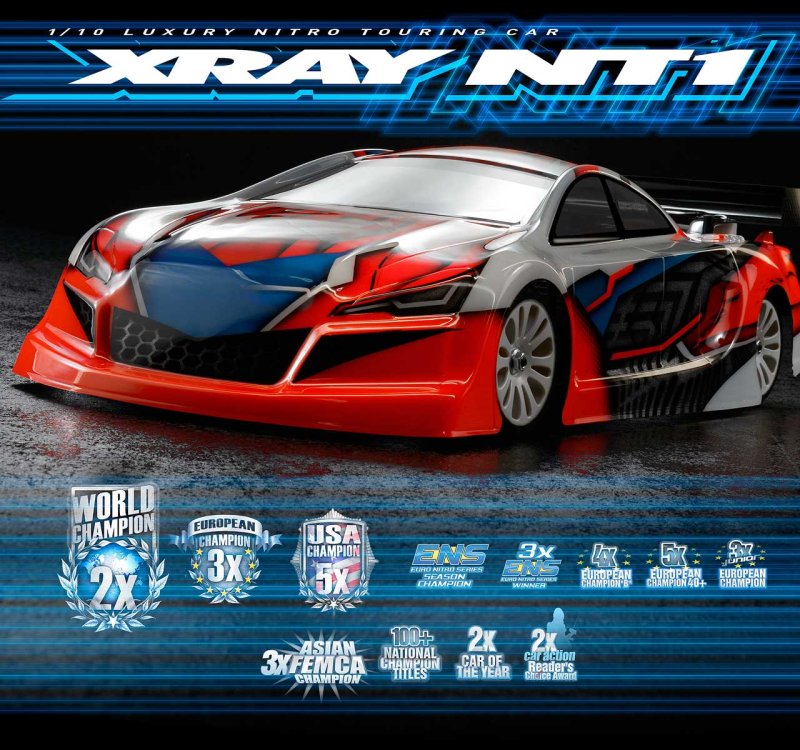 XRAY 330017 NT1'23 - 1/10 Luxury Nitro TC