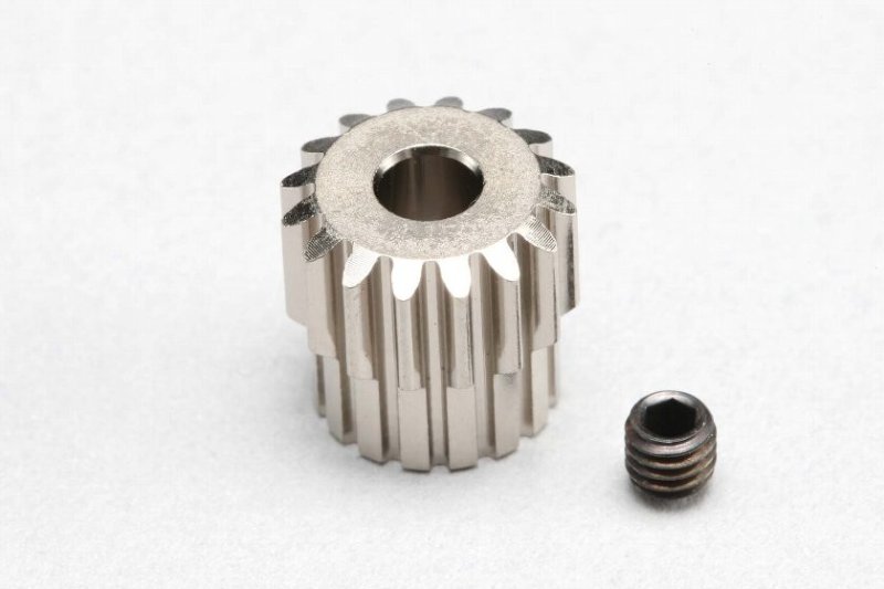 Yokomo PG-4816A Precision Hard Coated Aluminum Pinion Gear DP48 16T