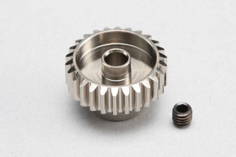 Yokomo PG-4826A Precision Hard Coated Aluminum Pinion Gear DP48 26T