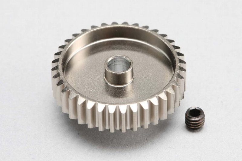 Yokomo PG-4836A Precision Hard Coated Aluminum Pinion Gear DP48 36T