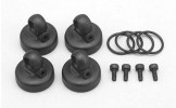 Yokomo B7-S6AC -  Aeration shock cap/4pcs