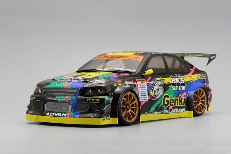 Yokomo DP-IS220 - 1/10 Scale EP RC Drift Car Kit - HKS IS220-R Altezza