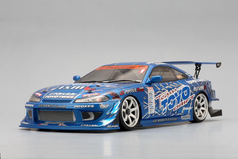 Yokomo DP-TYS15 - 1/10 Scale EP RC Drift Car Kit - Team TOYO with GP Sports S15 Silvia