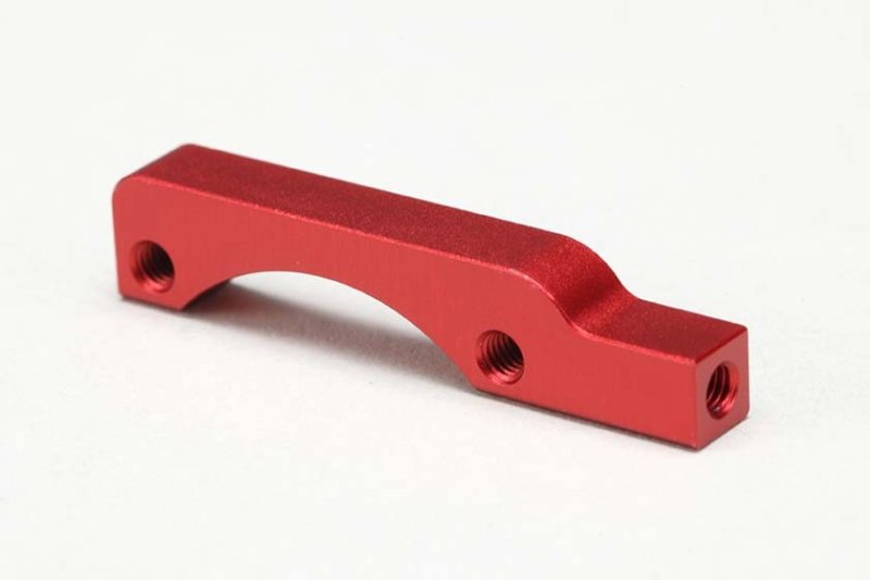 Yokomo Y2-304SMR Drift Aluminum Cooling fan stay (Red)