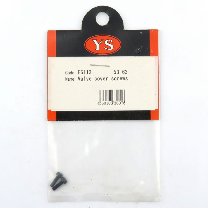YS ENGINE VALVE COVER SCREWS FZ53 FZ63 #F5113